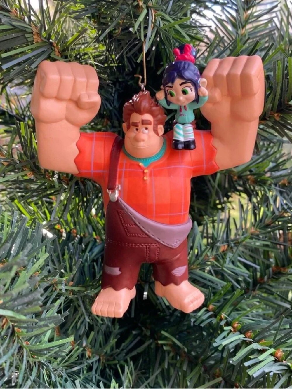 NWT 2018 Wreck it Ralph Ralph Breaks the Internet Ralph and Vanellope ornament